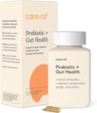 Cuidado/de Probiótico + Gut Health Supplement for Women &amp; Hombre - FREE Wellness Tracker APP - Digestive Support to Relieve Occasional Gas &amp; Bloating - Sugar-Free, No Fillers, Certified C.L.E.A.N. - 25 Count