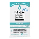 Probióticos GoLive " Prebióticos para Mujeres y Hombres Glow for Beauty, Sugar-Free Synbiotic Powder. +25 Bllion CFUs; 10 Strains Clínicas para Salud Salud Salud Salud Salud Salud Salud Salud Salud, Inmune " , 10 Conde (Pack of 1)