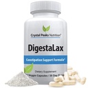 DigestaLax Aumentar la nutrición y el estreñimiento Soporte - Ayuda a mejorar la fácil digestión " Absorción natural del colon + Gas, Bloating y Cramping Relief, Calcium Blend for Gut Health, 60 cápsulas vegetarianas