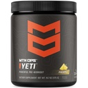 MTN OPS Yeti Pre-Workout Powder Energy Drink with Creatine, 200mg Caffeine &amp; BCAAs with Beta Alanine, 30-Serving Tub, Pineapple Crush