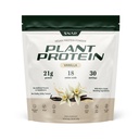 Snap Supplements Organic Plant Based Vegan Protein Powder Nitric Oxide Boosting Protein Powder, Vanilla Bean, BCAA Amino Acid for Muscle Growth, Performance " Recovery - 30 Servings (Vanilla)