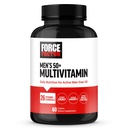 Factor de fuerza Multivitaminas de los hombres 50 Plus, Multivitamina para los hombres con 26 vitaminas y minerales, y fitonutrientes para apoyar la energía, la inmunidad y la función muscular, 60 tabletas