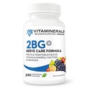 Vitaminerales 2BG+TM B Complex Immune Support High Potency B Complex ← Frutas " Veggies Blend  durable 240 Veggie Caps