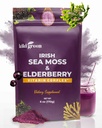 KIKI Green Sea Moss Powder con Elderberry - Vegan Superfood Multivitamin Blend - para Immune Boost y Soporte - Añadir a Smoothies, Juice, 6 oz