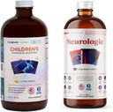 LIQUIDHEALTH Multivitamínico líquido para niños y brotes cerebrales Suplementos de vitamina líquida neurológica