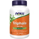 AHORA Suplementos de alimentos, Triphala 500 mg, Combinación de Harada, Amla y Behada, 120 Tabletas