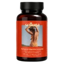 Solluna by Kimberly Snyder Digestive Enzymes Lipase, Amylase, Protease, Alpha-Galactosidase, Cellulase for Digestive Health, Nutrient Absorption, Stomach Pain, Gas " Bloating (90CT) Vegan " Non-GMO
