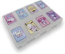 Carácteres Sanrio Medicina de la Cuna Suplemento Accesorios Portátiles Caso Viaje con 8 tapa de la Subdivisión (Mix) Multicolor