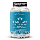 Soporte para ciclos regulados – Equilibrio hormonal para mujeres en el Optimal 40:1 Myo-Inositol 2000 mg " D-Chiro Inositol 50 mg – Suplemento para Consistencia Periodo, Soporte para menstruales y ovulación – 120 cápsulas veganos