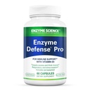 Enzyme Science Enzyme Defense Pro, 60 cápsulas – Suplemento de Apoyo a la Inmunidad – Formulado con Vitamina D3, L-Lysine, Calcio y Protease–Enzyme Digestion Support – Sistema Inmune
