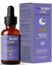 TruHeight Kids Sleep Tincture Edades 2+ (Watermelon Flavor) - Bebés, niños pequeños y niños Ayuda natural al sueño - Bebé, Toddler, Melatonina infantil 2 años más - Vitamina B6, Riboflavin, Zinc, Cobre, Lemon Balm