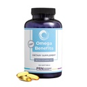 PRN DE Omega 3 Suplemento - 120 Softgels, 30-Day Supply - rTG Omega 3 ácidos grasos con EPA 1680mg, 560mg DHA &amp; Vitamina D para la piel, articulación, cerebro, ojo y salud cardíaca