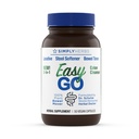 Dr. Schulze's Easy GO Bowel Mover - Formulado Gentle Laxative, Colon Toner & Stool Softener ← 100% Plant Natural Bowel Cleanse - Promueve Movimientos de Tazón Regulares - 50 Conde Vegan