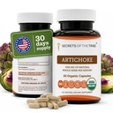 Secretos de la Tribe Artichoke 60 cápsulas, 1000 mg, Artichoke (Cynara scolymus) Hoja seca (60 cápsulas)