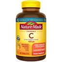 Vitamina C 1000 mg por por porción, Vitamina C Suplemento dietético Chewable para soporte inmunitario, 90 Tabletas, 45 Day Supply