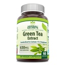 Herbal Secrets Green Tea Extract 630 Mg Por Serving Silencio Veggie Capsule Suplemento Silencio Non-GMO Silencio Gluten Free Silencio Made in USA (1 Pack, 120 Cuenta)