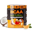 Nutrology BCAA Natural - Plant Based BCAA Powder, Orange Coconut Flavor, Optimizado 2:1 Ratio Amino Acids Powder for Pre Workout & Post Workout Recovery, Vegan, Gluten-Free, Non-GMO, 30 Servings