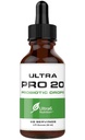 Probióticos de nutrición ultra6 para mujeres, hombres y niños - 20 suplemento de probiótico líquido de estrado para la salud digestiva " .