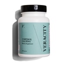 Veracidad Cortisol Calming - Estrés de Probación Clínica &amp; Apoyo al sueño Suplemento - Reduce la tensión &amp; mejora la claridad mental con el bloque natural de los adaptógenos - 60 cápsulas