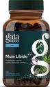 Gaia Herbs Male Libido - Suplemento Herbal con Saw Palmetto, Horny Goat Weed, Maca " Oats - Supports Stamina, Vitality " Hormone Balance for Men - 120 Vegan Liquid Phyto-Capsules (30-Day Supply)
