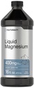 Horbaach Liquid Magnesium 16 fl oz ← Vital Trace Minerals Complex TENIDO CON Sulfate, Lithium y Boron ANTE Vegetarian, Non-GMO & Gluten Free Supplement