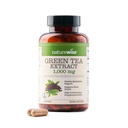 NatureWise Green Tea Extract Capsules 1000 mg - 50% EGCG & 98% Polyphenols - Extra Strength Green Tea Pills - Antioxidants for Heart Health & Energy - Vegan, Non-GMO - 60 Conde[30-Day Supply]