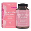 Bóster de cabello con biotina &amp; resveratrol - Hair &amp; Nail Growth Supplement for Women - Supports Healthy Thickness & Shine with Biotin - 120 Capsules (60 Servings)