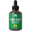 Kava Kava Extracto de extracción de líquidos calmantes Más concentrado - 1:3 Ratio de extracción. Ayuda de suplemento vegano para la relajación, calma, sueño natural. Sugar Gluten gratis EE.UU. Tested Tincture