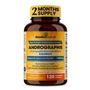 SANDHUHERBALS Sandhu Herbals Andrographis Paniculata Kalmegh for Immune and Liver Health Support Anterior 120 Vegetarian Capsules, 2 Months Supply persisten Ayurvedic Herbal Vegetarian Supplement Complex