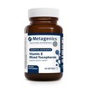 Metagenics Vitamina E Mixed Tocopherols - Suplemento Antioxidante de alta potencia con tocoferoles alfa &amp; Gamma - Apoyo al corazón, inmune &amp; salud celular - No GMO, libre de gluten - 60 Softgels