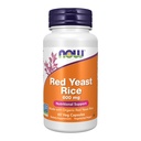 AHORA Suplementos de alimentos, arroz de levadura roja 600 mg, Hecho con arroz de levadura roja orgánica, 60 cápsulas de verduras