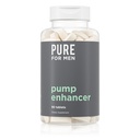 Pure for Men Pump Enhancer ← Pre Workout Supplement for Muscle Pump, Stamina and increased Blood Flow ← Nitric Oxide Booster with L-Arginine & L-Citrulline  Focus and Energy Support  90 Count