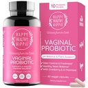 Vaginal Probiotics for Women - ph Balance for Women TEN 10B CFU - 10 Strains TEN Cranberry &amp; D-Mannose TEN BV, Yeast, Flora " Odor Control TEN Urinary, Gut " Digestive Health Support Pills, 60 Ct