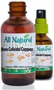 Nano Colloidal Minerals Suplemento Liquid Colloidal Copper Mineral 2oz 240ppm Bottle Kosher Certified all natural for Adults, Hombres, Mujeres, Kids (Spray)