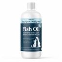 Fera Pets Fish Oil - Omega 3 para perros &amp; gatos para soportar articulaciones, corazón, piel y la salud de la carne - No GMO con vitamina E - 16 oz