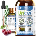 Uricel - Advanced Uric Acid Support " Cleanse Supplement - Joint " Kidney Support - Liquid Delivery for Better Absorption - Tart Cherry, Chanca Piedra, Celery Seed " Turmeric - 2 fl oz