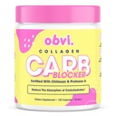 Obvi Guilt-Free Carb Blocker ← Apoya los Objetivos de Fitness Silencio Carb Absorption Blocker with White Kidney Bean Extract TEN 120 Capsules, 30 Servimientos