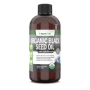 Óleo de semillas negras orgánicas - USDA Certified Organic Black Cumin Seed Oil Liquid – High Thymoquinone Content – Non-GMO and Cold-Presed – Rich Source of Omega-6 &amp; Omega-9 Fatty Acids - 8 Oz