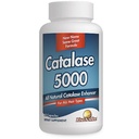 Rise-N-Shine Catalase Suplemento 5000 - Potencial Antioxidante Enzyme para el soporte de salud del cabello - Suplementos para el cabello fuerte - 60 cápsulas (30-Day Supply)