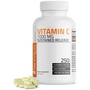 Bronson Vitamina C 1000 mg Sustained Release Premium Non-GMO Ascorbic Acid, 250 Tablets