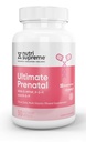 Nutri Supreme Prenatal Vitamina, Prenatal Vitaminas Suplemento para Mujeres con Folato de Metil altamente Absorbable, One per Day Prenatal Multivitamin with Iron, Kosher, Capsules, 90 Count