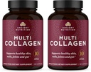 Antiguo colágeno de nutrición Peptides Capsules Suplemento, Hidrolyzed Collagen Pills for Women &amp; Hombres, apoya la piel sana " uñas, Gut Health " Joint Support, Shrink-Wrapped 90 Count Bundle (2 Pack)