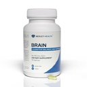 Cerebro - Neurotransmisor equilibrado Suplemento de soporte - Zinc, B6, Biotina para función cognitiva - 90 cápsulas vegetales (Brain)