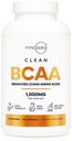 Tipo Zero BCAA 1000mg Aminoácidos de cadena ramificados (180 cápsulas, 90 piezas) con 500 mg de L-Leucine, 1000 mg de L-Isoleucina y L-Valine