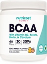 Nutricost BCAA for Women (Peach Mango, 30 Servings) - Formulado específicamente para las mujeres - Non-GMO y Gluten-Free