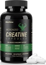 Micronized Creatine Monohydrate Capsules, Creatine Capsules Suplemento para el músculo, fuerza, rendimiento, energía, recuperación, Gluten Free Creatine for Women and Men, 100Capsules (20 Servings)