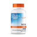 Los mejores médicos MSM, soporta el cabello, la piel, las uñas, las articulaciones, no GMO, Gluten Gratis, 3000 mg Por Serving, 180 cápsulas