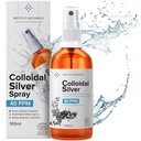 Colloidal Silver Liquid 3.4 fl oz Spray ● Agua de Plata de Hidrosol Bioactivo ● Solución Suplemento Natural Nano Sol ● Minerales Iónicos 40 PPM ● Spray Colloidal Estructurado