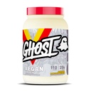 GHOST Vegan Protein Powder, Banana Pancake Batter - 2lb, 20g de Proteína - Pea de base vegetal " Proteína de calabaza orgánica - ­Post Workout " Nutrition Shakes, Smoothies, " Baking - Soy " Gluten-Free