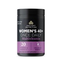 Nutrición antigua Multivitamínico para Mujeres, Antigua Multi Mujer 40+ Una vez Suplemento diario de vitaminas, vitamina B, vitamina C y vitamina K2, Folato y suplemento de hierro, soporta la salud ósea, 30ct